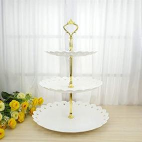 img 2 attached to HOTOCO Plastic Dessert Cupcake Decor Large Set: Indulge in Delicious Creations with Versatile Cups!