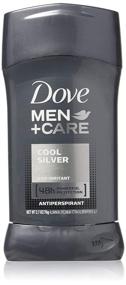 img 3 attached to 🌬️ Dove Men+Care Cool Silver Antiperspirant Stick, 2.7oz (Pack of 2) – Long-lasting Odor Protection for Men