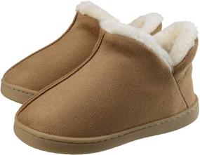 img 4 attached to 👦 ChayChax Kids Slipper Boots: Anti-Slip Boys' Shoes for Extra Safety and Comfort!
