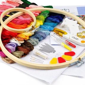 img 3 attached to 🧵 Caydo Embroidery Kit: Ultimate Guide & Essential Tools for Adult Stitching