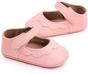 img 1 attached to TSAITINTIN Girls Anti Slip Toddler Princess Girls' Shoes in Flats
