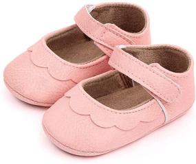img 2 attached to TSAITINTIN Girls Anti Slip Toddler Princess Girls' Shoes in Flats