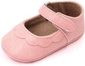 img 4 attached to TSAITINTIN Girls Anti Slip Toddler Princess Girls' Shoes in Flats