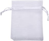 mudder organza wedding jewelry pouches logo