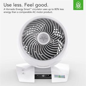 img 1 attached to 💨 Optimized Vornado 5303DC Air Circulator Fan for Energy Efficiency, Smart Variable Speed Control, and Small Size