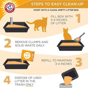 img 2 attached to 🐱 Arm & Hammer Clump & Seal Multi-Cat Litter - 14lb