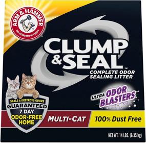 img 4 attached to 🐱 Arm & Hammer Clump & Seal Multi-Cat Litter - 14lb