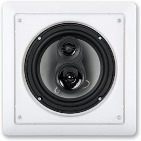 img 3 attached to 🔊 Acoustic Audio by Goldwood CSi63S 6.5" In-Wall/Ceiling Speaker Pair - 3-Way Home Theater Speakers, White