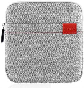 img 4 attached to 📀 Lacdo Waterproof External USB CD DVD Blu-Ray Writer Protective Storage Carrying Case Bag for Apple MD564ZM/A SuperDrive, Magic Trackpad, Samsung, LG, Dell, ASUS, and Other External DVD Drives - Gray
