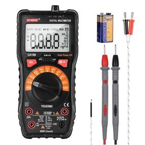 img 4 attached to 🔧 UYIGAO Digital Multimeter TRMS 6000 Counts: Accurate Auto Ranging Multimeter Tester for Lab, Home, School - 20 Amp Voltmeter Ohmmeter AC/DC Voltage, Resistance, Diode, Capacitance, Continuity - 3" LCD Screen