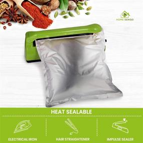 img 1 attached to 👜 30 Mylar Bags for Long Term Food Storage - 10"x15" Extra Thick 7 Mil Bags with Oxygen Absorbers 300cc - 1 Gallon Mylar Ziplock Bags