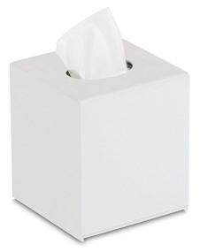 img 4 attached to 📦 TrippNT 50995 Wall Mountable Cube Kleenex Box Holder, 5x5x6 inches, White