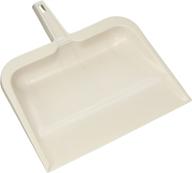 🧹 rubbermaid small white flexible plastic dustpan - lightweight, non-scratch, multi-surface cleaning tool logo