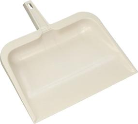 img 1 attached to 🧹 Rubbermaid Small White Flexible Plastic Dustpan - Lightweight, Non-Scratch, Multi-Surface Cleaning Tool