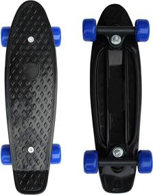 img 3 attached to SK8MEMO 17x5-Inch Skateboard Cruiser for Novice Riders