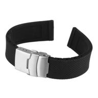 📿 enhance your watch band with beauty7 textured replacement stainless deployment logo