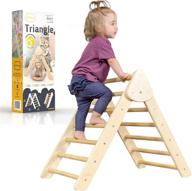 🧗 tottlr foldable triangle climber (triangle only) - beautiful packaging - cpsia certified safe - montessori waldorf climbing triangle - toddlers 6 months - 2 years: a versatile and secure climbing solution logo