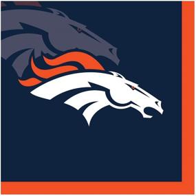 img 2 attached to 🏈 Официальные лицензионные футболки Denver Cowboys NFL - 192 штуки, Creative Converting.