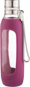 img 3 attached to 💜 Contigo Purity Glass Water Bottle: 20oz Radiant Orchid Review and Best Price