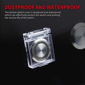 img 1 attached to 🌊 Ultimate Waterproof Plastic Protector: DaierTek Transperant Shield