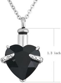 img 2 attached to Arlen Necklace Cremation Keepsake Memorial Girls' Jewelry for Necklaces & Pendants