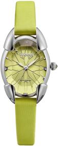 img 3 attached to 💎 Stylish SURVAN Japanese-Quartz Women's Watch with Rhombus Polyhedral Design and Satin Strap