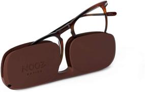 img 4 attached to 🤓 Nooz Optics Reading Glasses - Square Shape - Fashionable Magnifying Readers for Men and Women - Dino Model Essential Collection