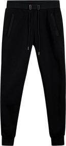 img 2 attached to 👖 Harvic Galaxy Active Fleece Jogger Sweatpants - Women's 3 Pack (Size: S-XL)