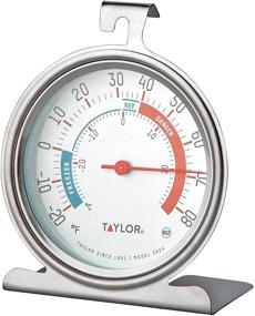 img 3 attached to 🌡️ Taylor Precision 5924 Kitchen Refrigerator and Freezer Thermometer - Large Dial, 3 Inch Silver