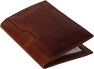 genuine leather crafted minimalist blocking men's accessories in wallets, card cases & money organizers logo