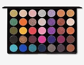 img 2 attached to 💄 Откройте яркие оттенки палитры макияжа KARA ES11 - 35 Color California Eyeshadow