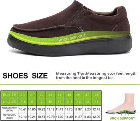 img 2 attached to 👞 Ultimate Comfort: Orthopedic Plantar Fasciitis Men's Loafers for Total Support