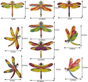 img 3 attached to Наклейки Dragonfly Anti Collision Prevent Adhesive