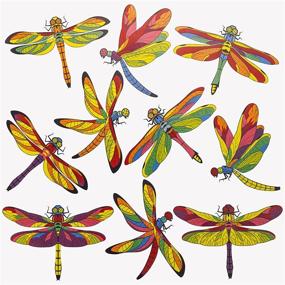 img 4 attached to Dragonfly Stickers Anti Collision Prevent Adhesive