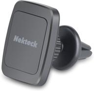 📱 nekteck universal magnetic car phone mount for iphone x/8/7, galaxy s9/s8, pixel 3/2 xl & more – cradle-less holder with swivel feature logo