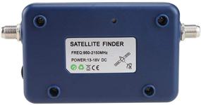 img 1 attached to 📡 AGPtek Digital Satellite Signal Meter Finder for Campers - Dish Network, Directv, FTA - LCD Graphic Display, Backlight, Compass, Buzzer Control