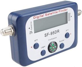 img 2 attached to 📡 AGPtek Digital Satellite Signal Meter Finder for Campers - Dish Network, Directv, FTA - LCD Graphic Display, Backlight, Compass, Buzzer Control