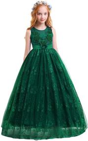 img 4 attached to Vintage Dresses for Girls - Pageant, Wedding Clothing in Girls' Tulle Dresses