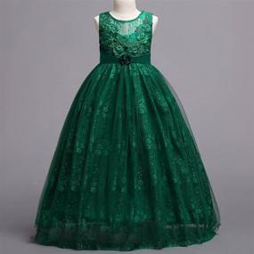 img 2 attached to Vintage Dresses for Girls - Pageant, Wedding Clothing in Girls' Tulle Dresses