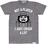 unleash your inner nutcracker with men's player crush nutcracker shirt - premium shirts for stylish men logo