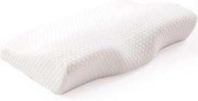 img 4 attached to CAKALETRY Adjustable Cervical Memory Pillow