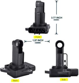 img 2 attached to 🚗 FAERSI 22204-21010 74-50009 AF10029 Mass Air Flow Sensor Meter - OEM Replacement for Toyota Camry (2002-2006), 4Runner (2000-2009), FJ Cruiser (2007-2009), Prius (2005-2009), Tacoma (1999-2009), and More