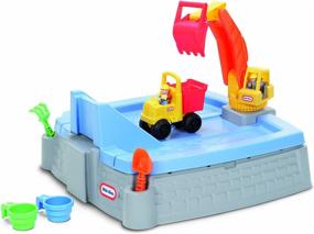 img 4 attached to 🚜 Little Tikes Big Digger Sandbox: Dig into Endless Fun with this Exciting Play Set!