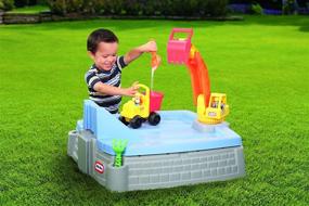 img 1 attached to 🚜 Little Tikes Big Digger Sandbox: Dig into Endless Fun with this Exciting Play Set!