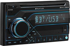 img 3 attached to 🚗 Planet Audio PB475RGB автомагнитола: Bluetooth, CD/MP3/USB, AM/FM радио - Double Din с мультицветной RGB подсветкой и беспроводным пультом дистанционного управления.