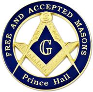 prince hall round masonic emblem logo