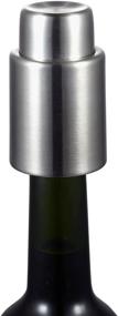 img 4 attached to 🍾 Enhanced Search-Optimized Visol Vacustopper Stainless Steel Vacuum Wine Stopper/Saver in Silver