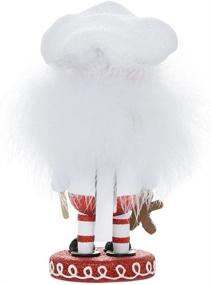 img 1 attached to 🎅 Kurt Adler 8-Inch Gingerbread Chef Nutcracker from Hollywood
