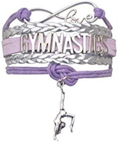 img 4 attached to Gymnastics Bracelet Infinity Jewelry Gymnast