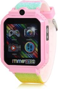 img 4 attached to 📷 Kids Smart Watch with Camera, Speaker, Body Temperature Sensor, Pedometer Step Counter, Stopwatch, Music Player, and Calendar